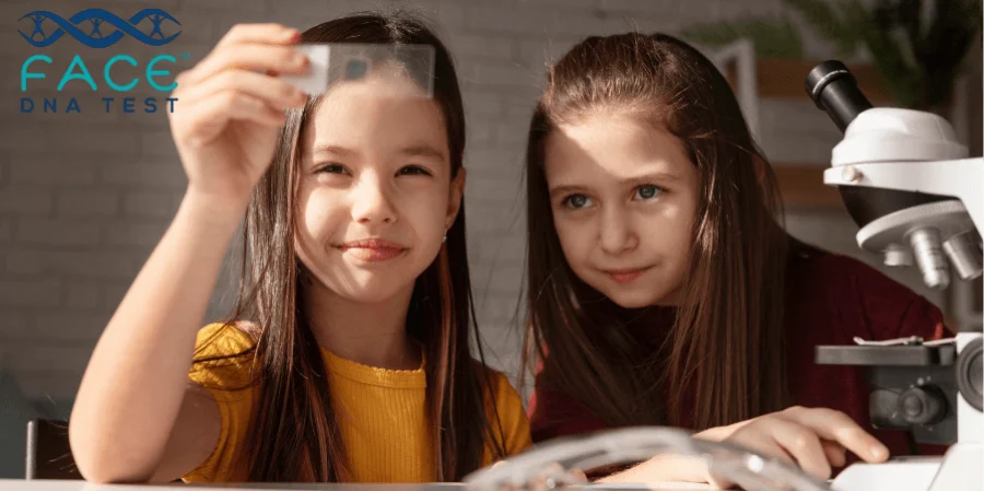 sibling paternity test with face DNA